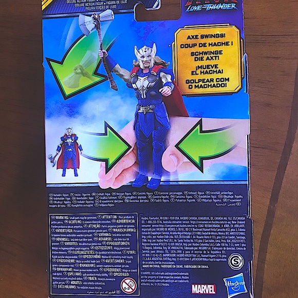 Marvel Studios Thor-Love And Thunder. Mighty-Thor & Thor Deluxe Action Figures. - Picture 5 of 8